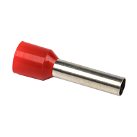 Наконечник штыревой втулочный изолированный EKF НШВИ 10–18 50шт/упаковка  картинка 